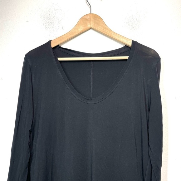 Lululemon Up for Down Time Long Sleeve Black P369 - Picture 6 of 10